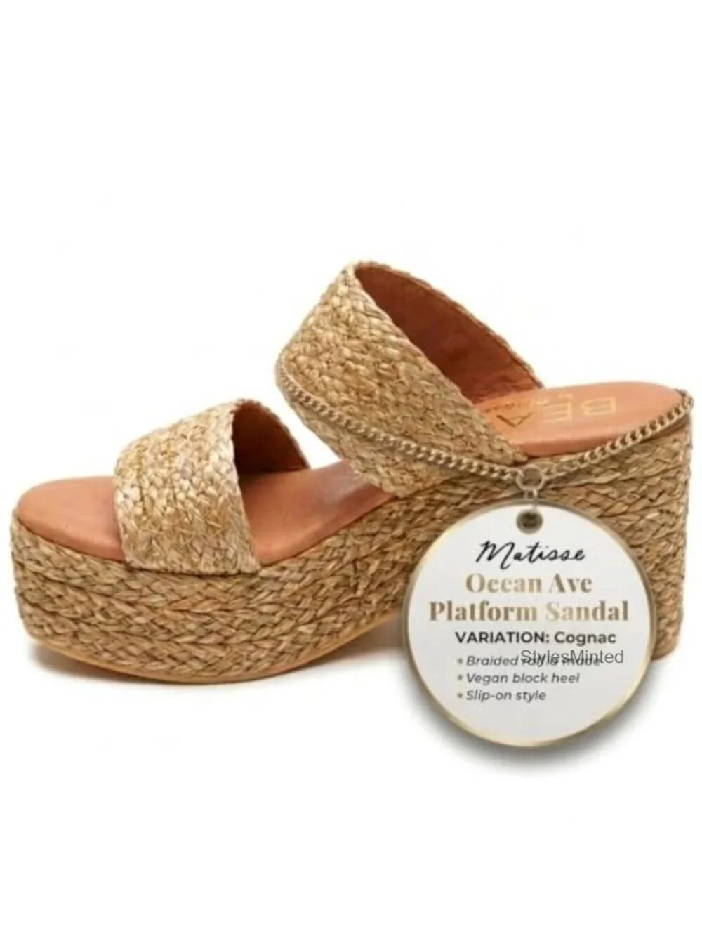 Woven Raffia Platform Wedge Sandals Bohemian Espadrille Summer Beach Shoes